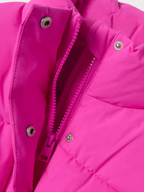 NAME IT Puffer Jakke Magda Pink Glo